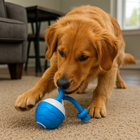 Himbeerball – Interaktives Hundespielzeug