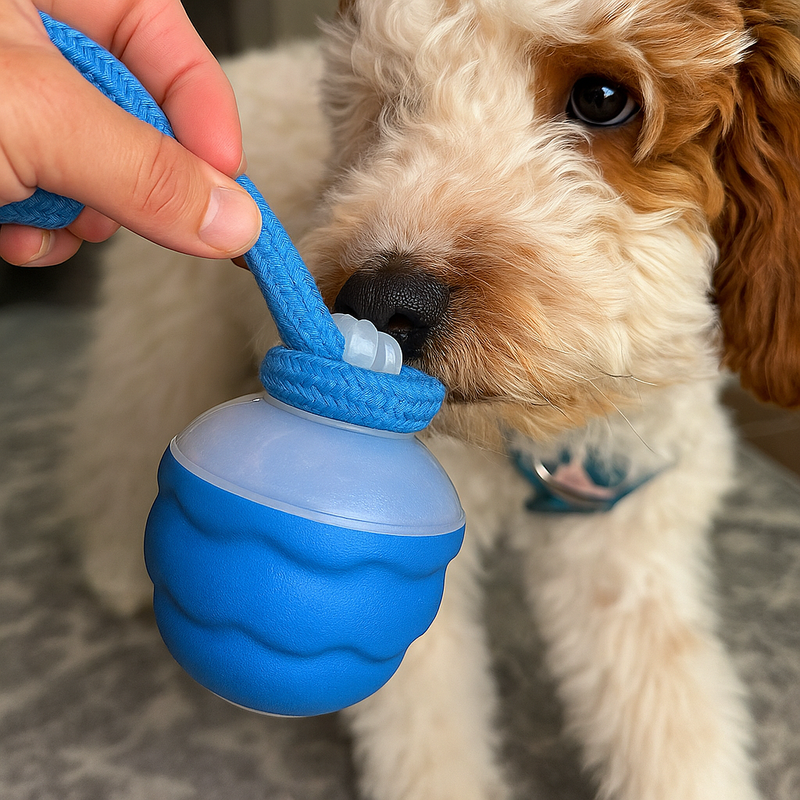 Himbeerball – Interaktives Hundespielzeug
